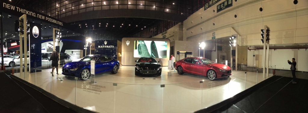 2014郑州国际汽车博览会--玛莎拉蒂展位